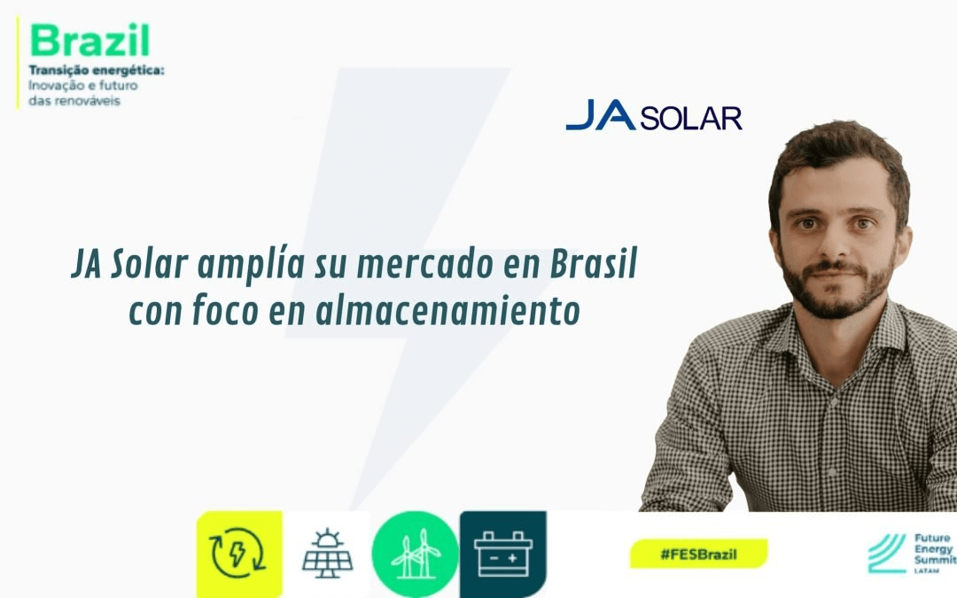 septiembre 12, 2025JA Solar amplía su mercado en Brasil con foco en sistemas BESS