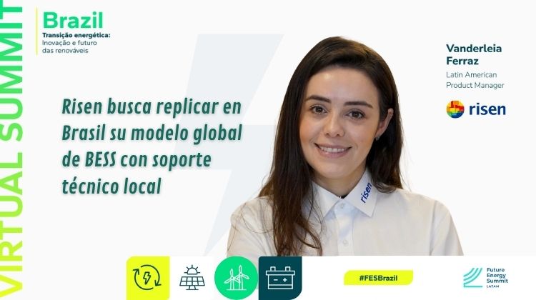 agosto 7, 2025Risen busca replicar en Brasil su modelo global de BESS con soporte técnico local