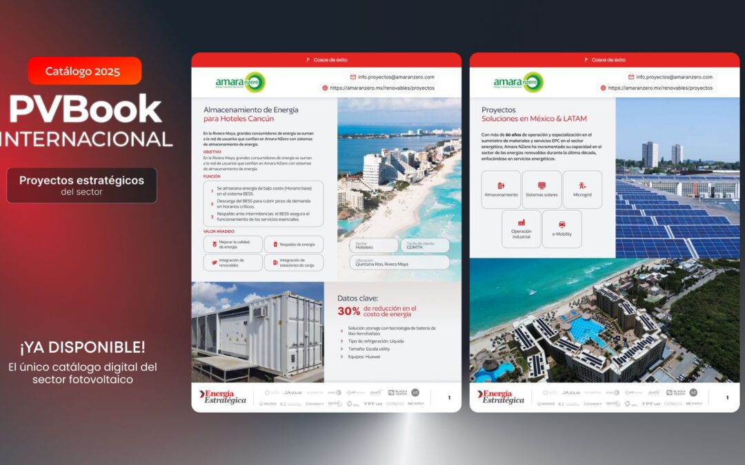 noviembre 17, 2025Soluciones solares y BESS: la apuesta de Amara NZero para optimizar costos y atraer proyectos energéticos