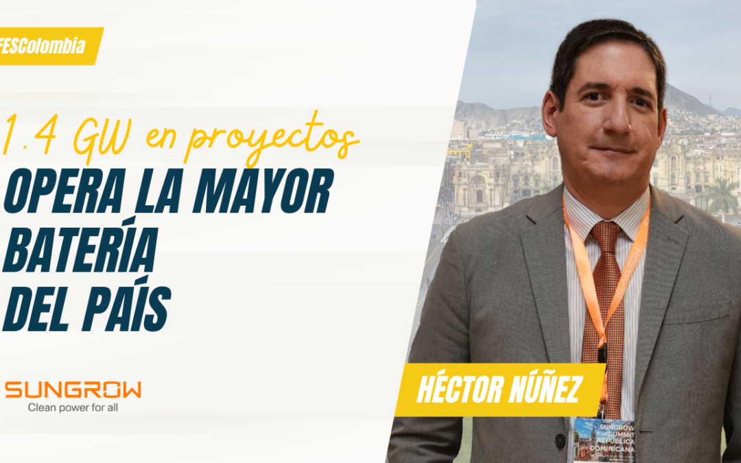 diciembre 5, 2025Sungrow apuesta fuerte en Colombia: opera la mayor batería del país y despliega 1,4 GW en proyectos