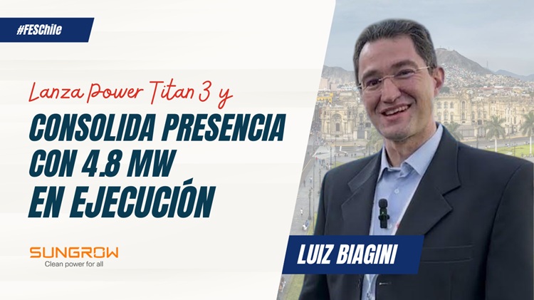 diciembre 10, 2025Sungrow lanza PowerTitan 3 en Chile y consolida 4,8 GW en ejecución en el país