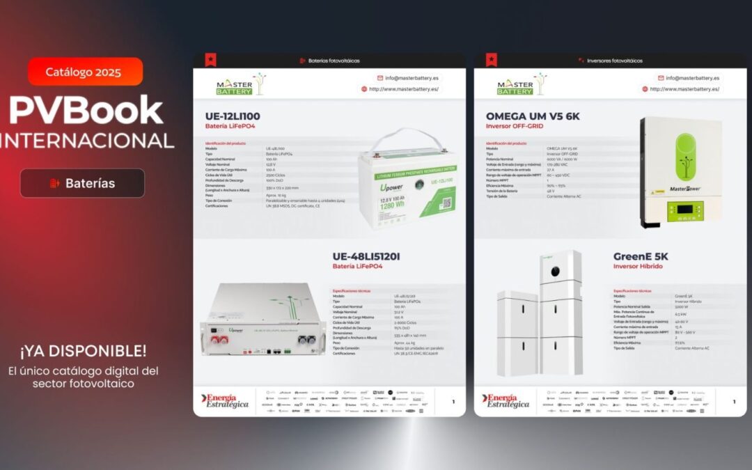 octubre 16, 2025Master Battery presenta soluciones modulares y plug & play para proyectos BESS en el PVBook 2025